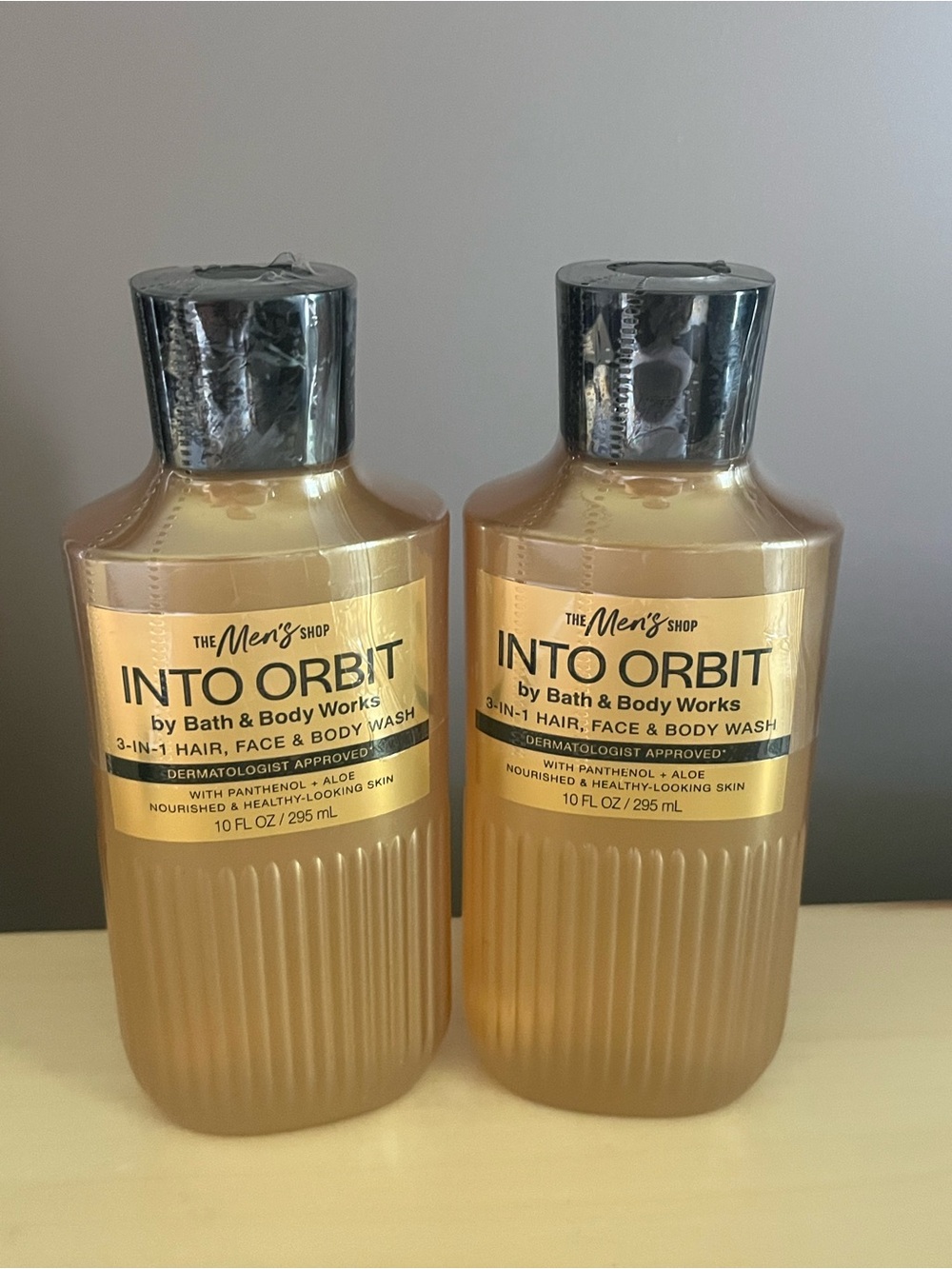 Two Men’s Bath & Body Works Into Orbit  3 In 1 Hair Face Body Washes